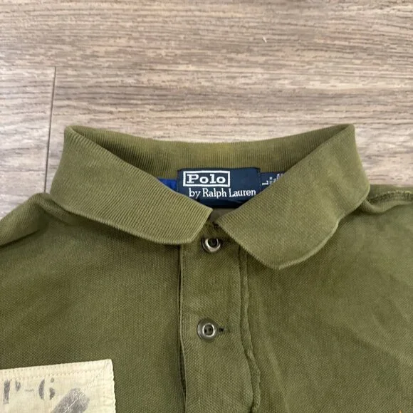 Vintage Mens Polo Ralph Lauren RL Guide Class C1 Kayak Exp Polo Shirt Size Large - Picture 3 of 7